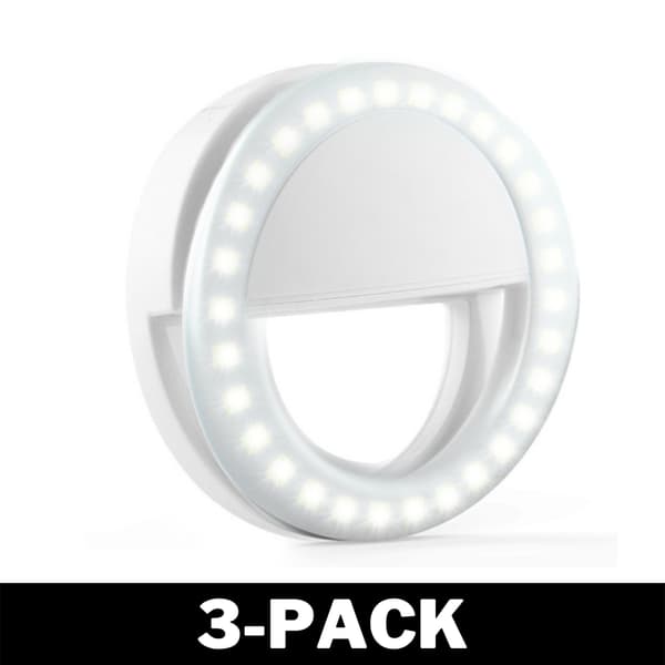 Universell Selfie Lampe / Ring med Ulike Lysmoduser 480 10-Pack