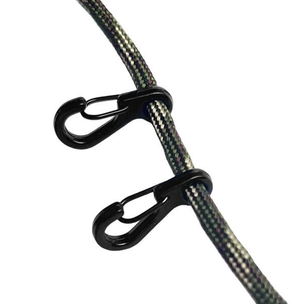 3-pack Mini Taktisk Spänne Nyckelring, Karbinhake i Aluminiumlegering