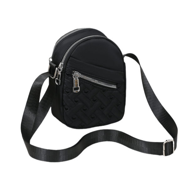 Pystysuora puhelinkotelo naisille Black 100