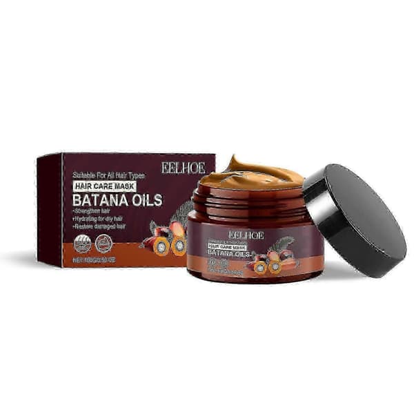 Batana Hårmask Keratin Hårvård Mjuk Aktiv Fluffig Hårmask