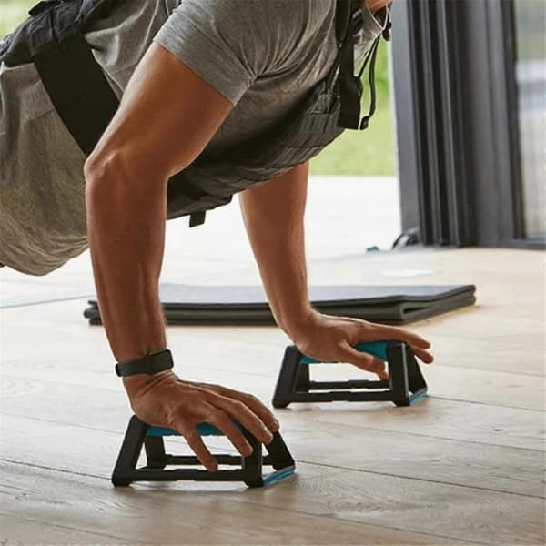 Push Up Bars Sett - 2 stk Treningsutstyr, Ergonomiske Pushup Håndtak