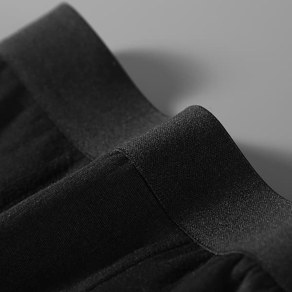 Boxershorts til mænd, sikker og støttende pasform 6-pak Sort Black L