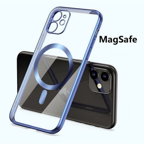 Mobildeksel for MagSafe-lading iPhone XR Blue