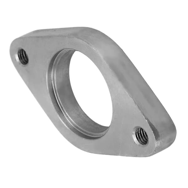 Eksosflens 38mm Rustfritt Stål 2 Bolt Ekstern Wastegate Flens Universal Passform for Biler (FMY)