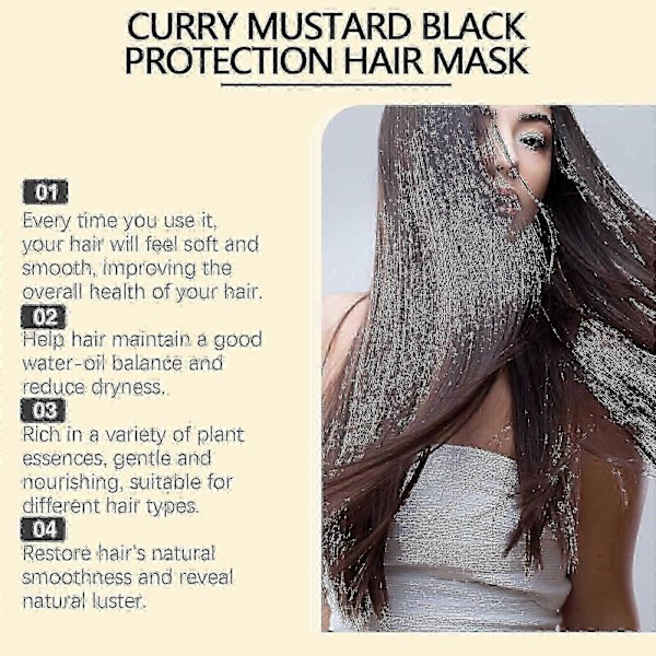 Hårinpackning med Currysenap