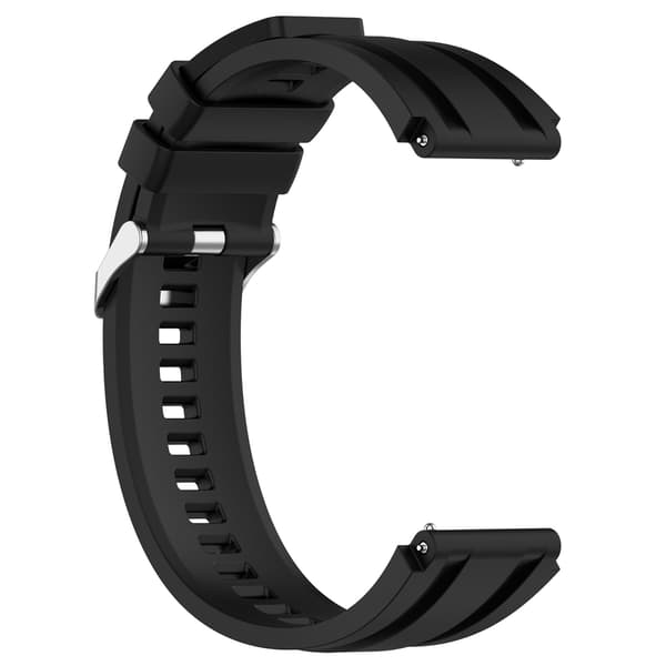 Klokkerem 22 mm med 2 størrelser Black