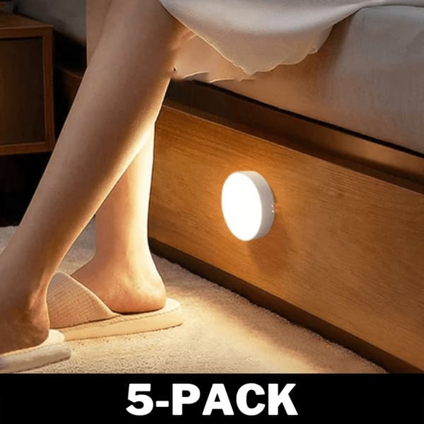 Selvklebende spotlight med bevegelsessensor – bedriftspakke 48 1-Pack