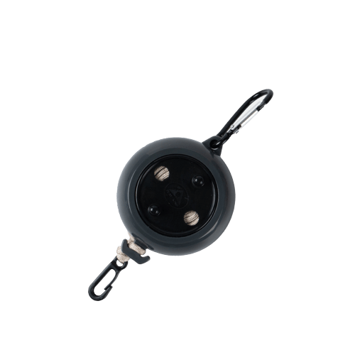 Infällbar och halkfri torklina Black