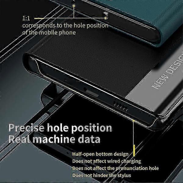 För Honor 90 Lite 5g/x50i 5g PU Läder+PC Galvaniserat Telefonfodral Anti-fall Stativfodral White