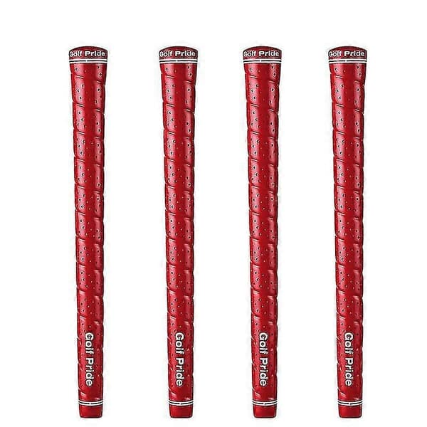Golf Pride Set med 4 Tour Wrap 2G Golf Pride Grepp Red