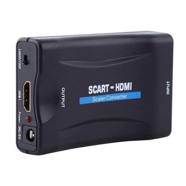 Scart til HDMI Omformer Adapter 1080p 144 3-Pack
