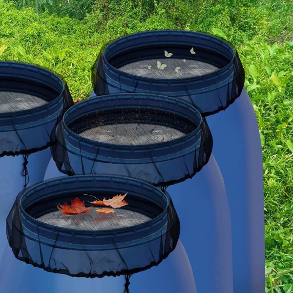 Skyddsnät för regntunnor 4-pack