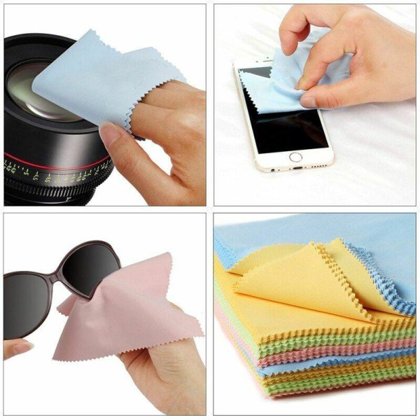 20-pack - Mikrofiberdukar / Rengöringsdukar - 13 cm