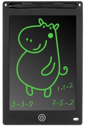 Digital Ritplatta för Barn - Flerfärgad LCD, 8.5\" Tablet + Penna
