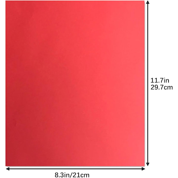 100 ark färgat A4-papper
