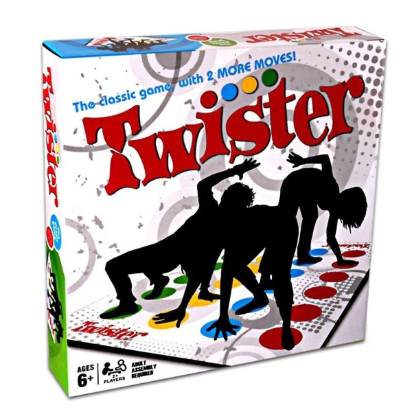 Familjespelmatta Twister Brädspel Rör på kroppen Festspel