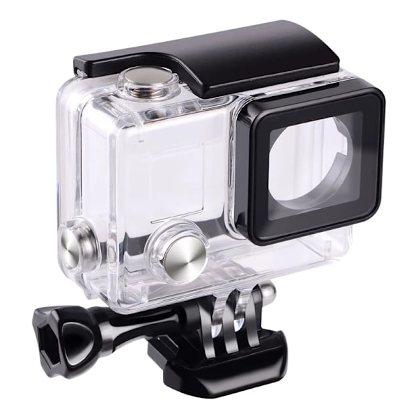 Vattentätt skyddande fodral för GoPro Hero 3 / Hero 4 Actionkamera
