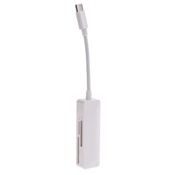 Minneskortläsare 3 i 1 kortläsare USB C kortläsare TFSD XD 3 i 1 kortläsare för bärbar dator surfplatta