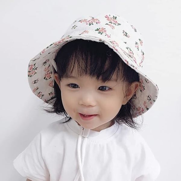 Dewenwils Unisex Bob Baby Kid Solhatt Fisherman Hat Flicka Pojke