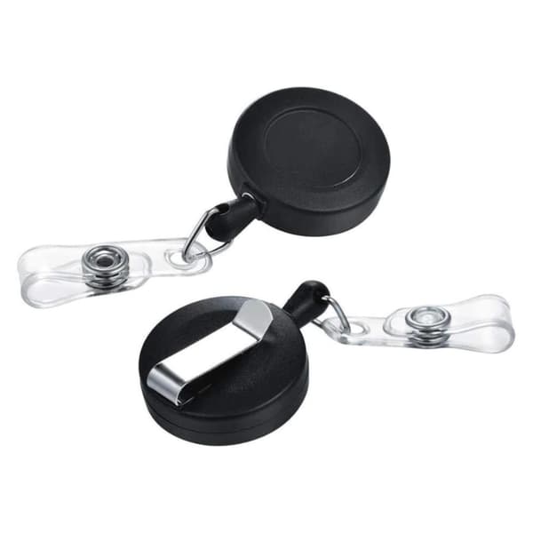Lanyard - Retractable Card Holder - Round