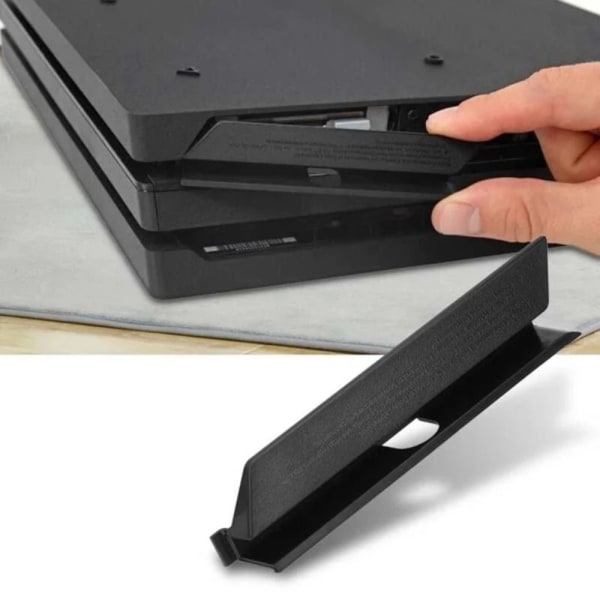 Universal HDD-hårddisk Cover Dörr Hårddiskfack Case för Playstation 4/PS4 Pro -konsol Black
