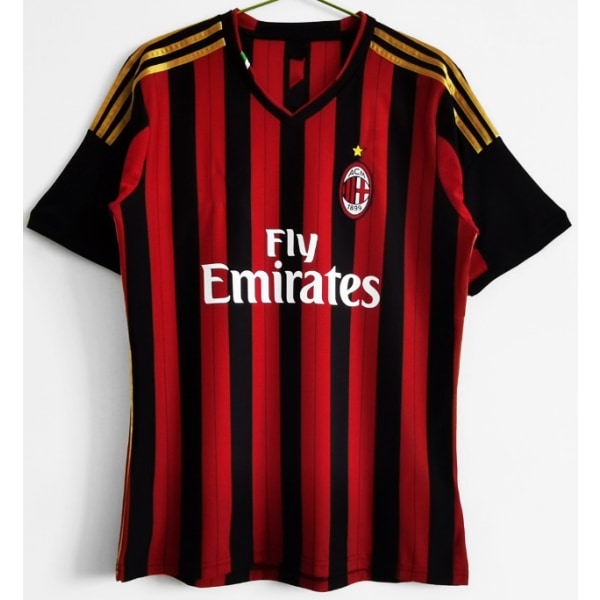 13-14 säsong AC Inter Milan hemma retro tröja T-shirt M Vidic NO.15