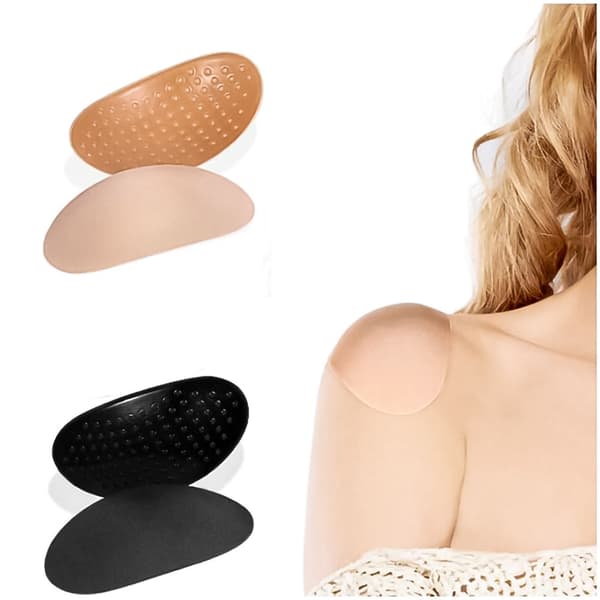 Mjuka Bekväma Självhäftande Axelvaddar Beige