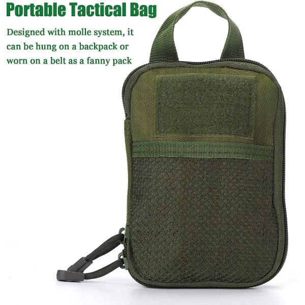 Militär nylon, grön sportväska för utomhusbruk