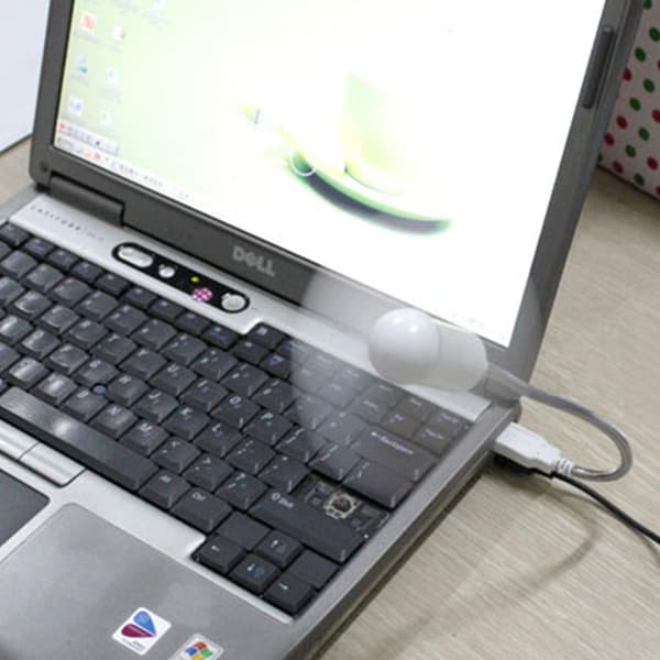 4st Mini Bärbar USB-driven Kylfläkt Svanhals Luftfläkt för Stationär PC Dator Laptop Bärbar Tablet