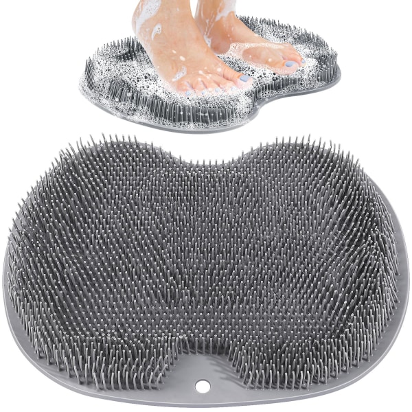 Massageapparat för fötter, ryggskrubb, dusch, kroppsskrubb, fotskrubb, använd duschfotsborste