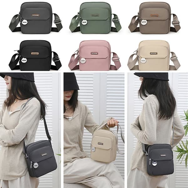 Enkel axelväska Crossbody-väska BEIGE