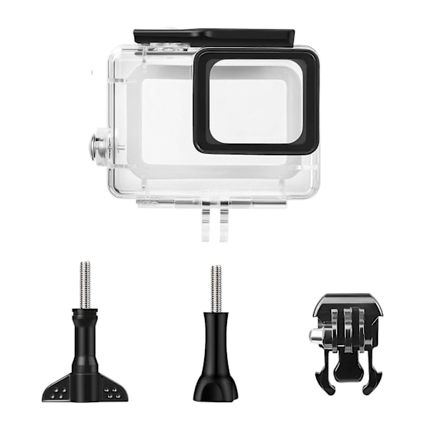 Vattentätt Fodral för GoPro Hero 7 Black 6 5 med Stativ