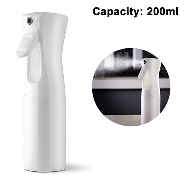 Hårsprayflaska, Fin Dimma Spray, 200ml Salong Spray Hår