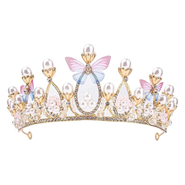 Prinsessdiadem för flickor, födelsedagskrona