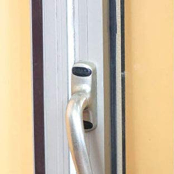 Borsttätning självhäftande dörrbottentätning, borstliststätning 9*23mm White