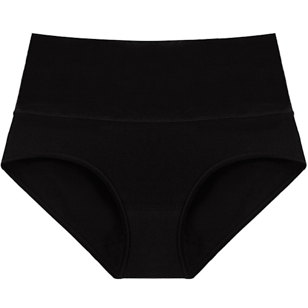 5-pack trosor med hög midja M Svart