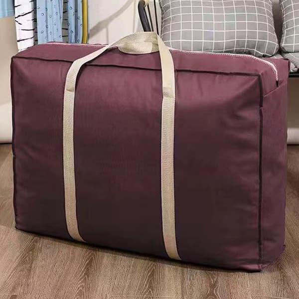 Förvaringsboxar för Kvinnor Tillbehör Handväska Kuber Bärbara Flyttväskor XL: 30.71x9.84x21.65" Wine Red