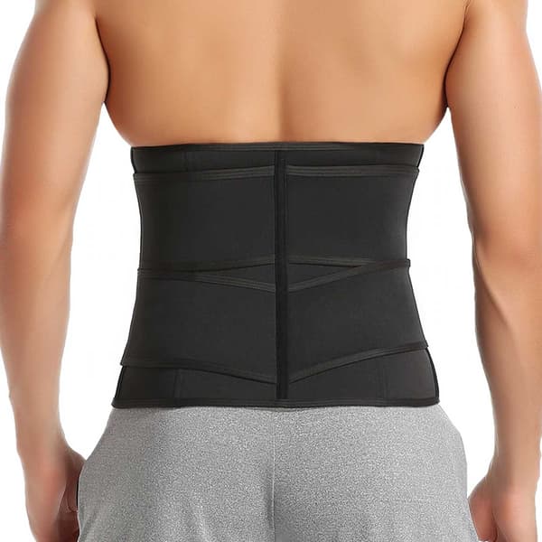 Ab-Shaper Midjetränare Waist Trainer Midjebälte för Män M m