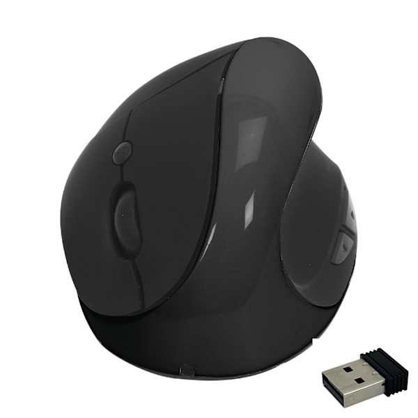 Trådlös Datormus med Vertikalt och Ergonomiskt Grepp