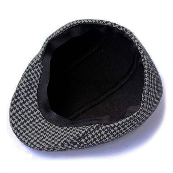 Flat Cap / Gatsby / Gubbkeps Rutig - Olika färger brown