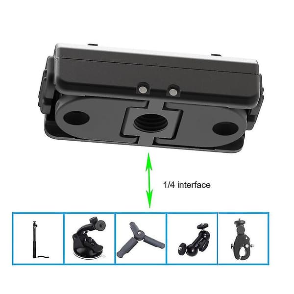 För Insta360 Ace Pro /Ace Magnetisk Snabbfäste Bas Metall Kamera Adapter