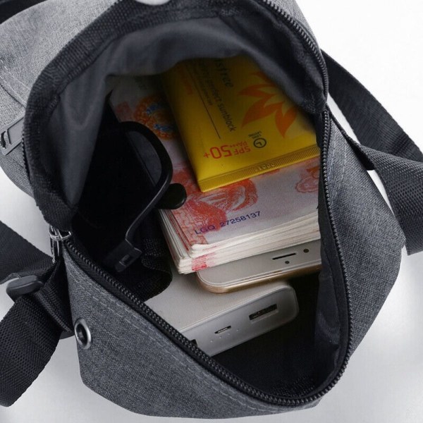 Messenger-väska för män Crossbody-axelväskor Reseväska Man-väska