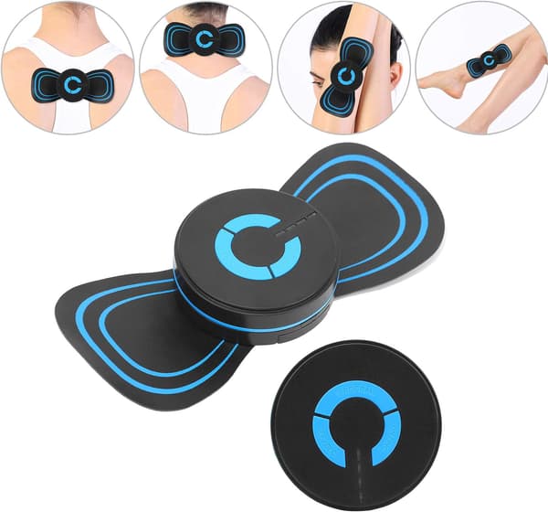 Mini Elektrisk Stimulator för Nack- och Ryggmassage