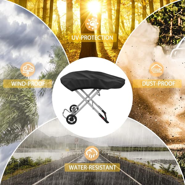Skydd för Weber Traveller Bärbar Gasgrill 210D 100*47*25 cm