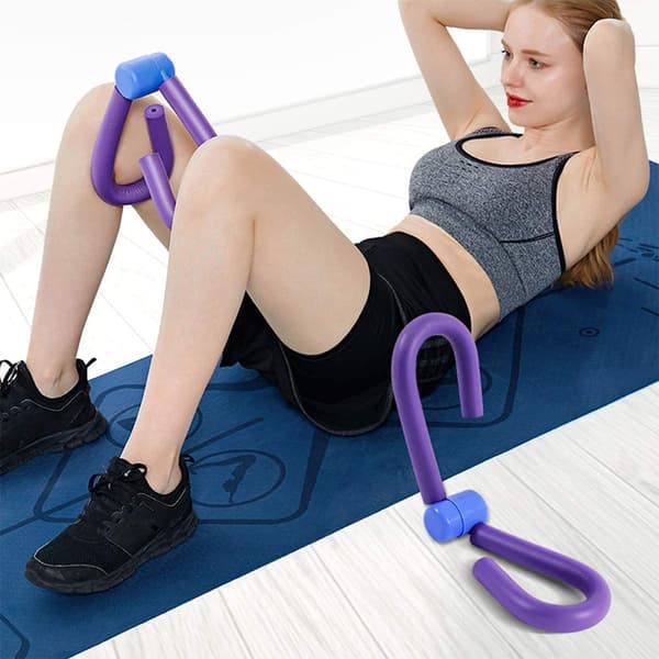 Thigh Master Multifunktionell Benmuskel Fitnessutrustning Purple
