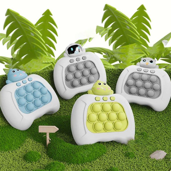 Pop It Spelmaskin Söt Tecknad Dinosaur Astronaut Uggla Förälder-barn green dinosaur onesize