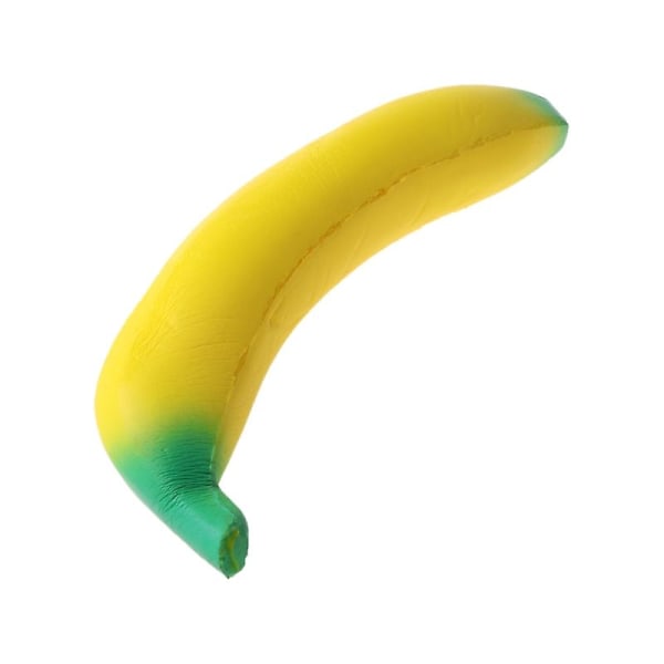 Simulerad Banan Squishy Leksak Långsamt Stigande Tryck Stress Dekompressionsdocka