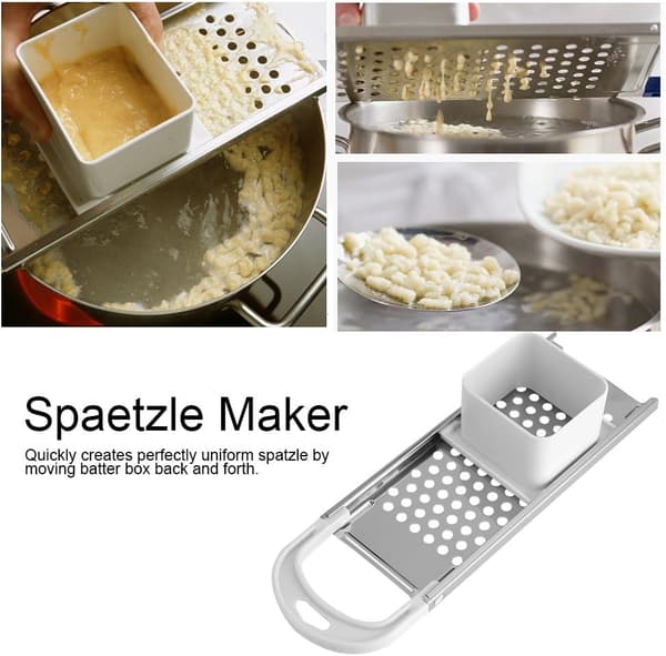 Spaetzle-maskin i rostfritt stål för att göra pasta