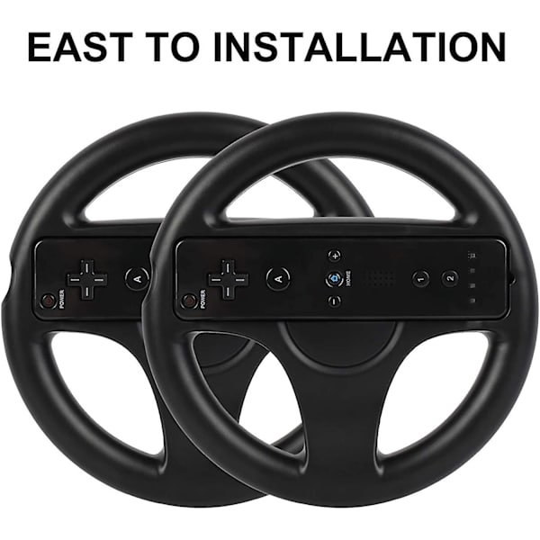 Ratt för Wii-kontroll, 2 st Racing Wheel