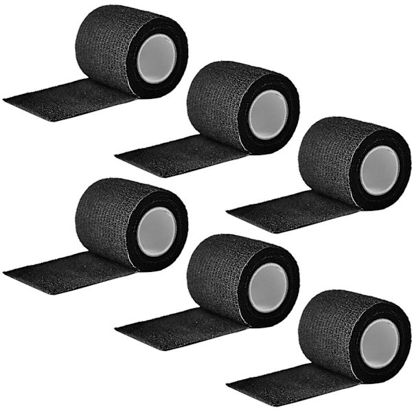 6 rullar tatueringsgrepp omslag wrap tatuering engångs självhäftande bandagetejp tatueringsgrepp wrap för tatueringsmaskin